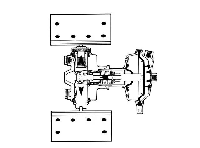 货车刹车总泵分解图图片