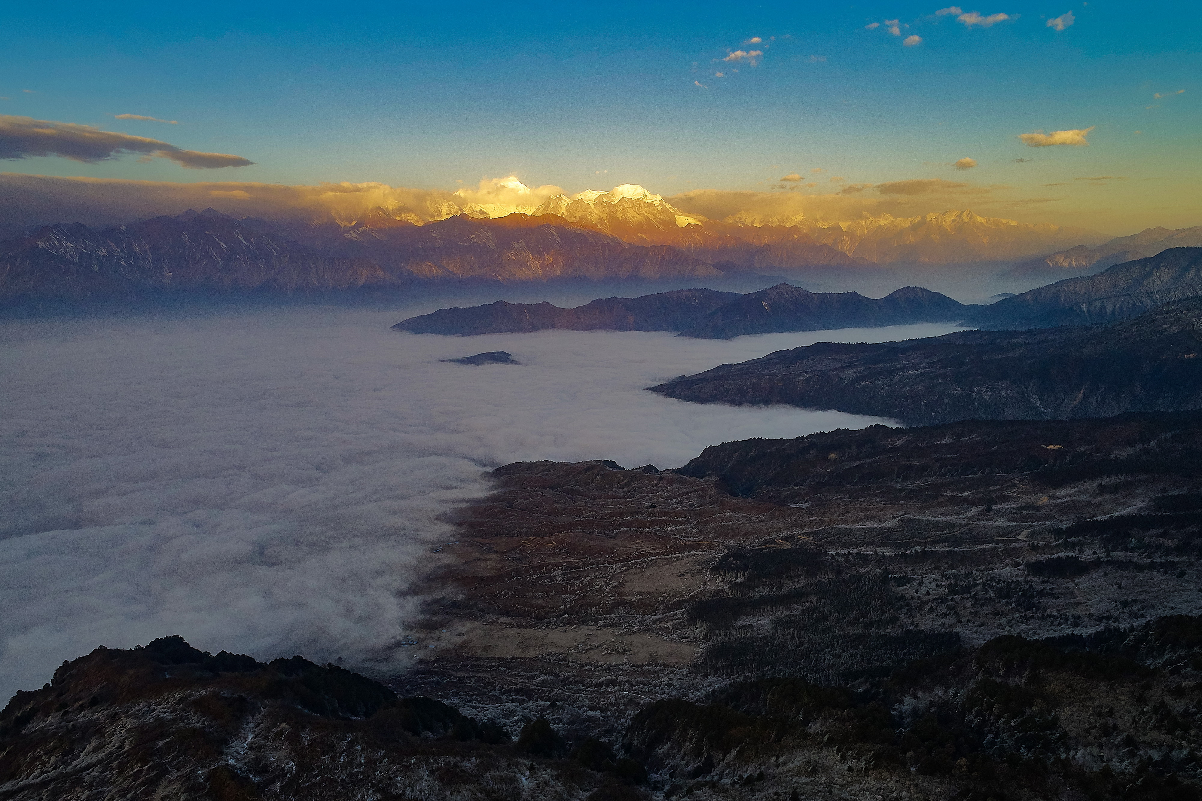 王岗坪景区海拔图片