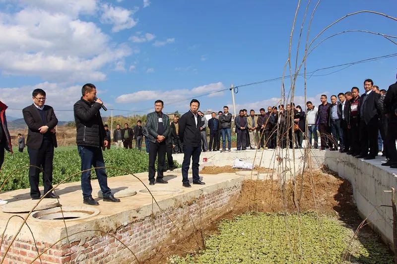 污水无害化处理现场,华润水泥(弥渡)有限公司水泥窑协同处置城乡生活