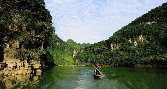 每日一景来凤县卯洞景区