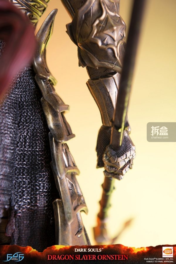 first 4 figures《黑暗之魂》 屠龍者-翁斯坦ornstein 26.5寸雕像