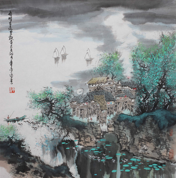 彩墨淋漓 情满河山——中国画名家·章志远精品集萃