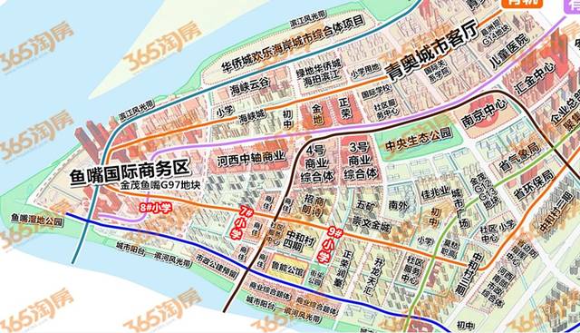 ,河西新城南部7#小学 周边住宅地密布该项目位于南京市建邺区高庙路