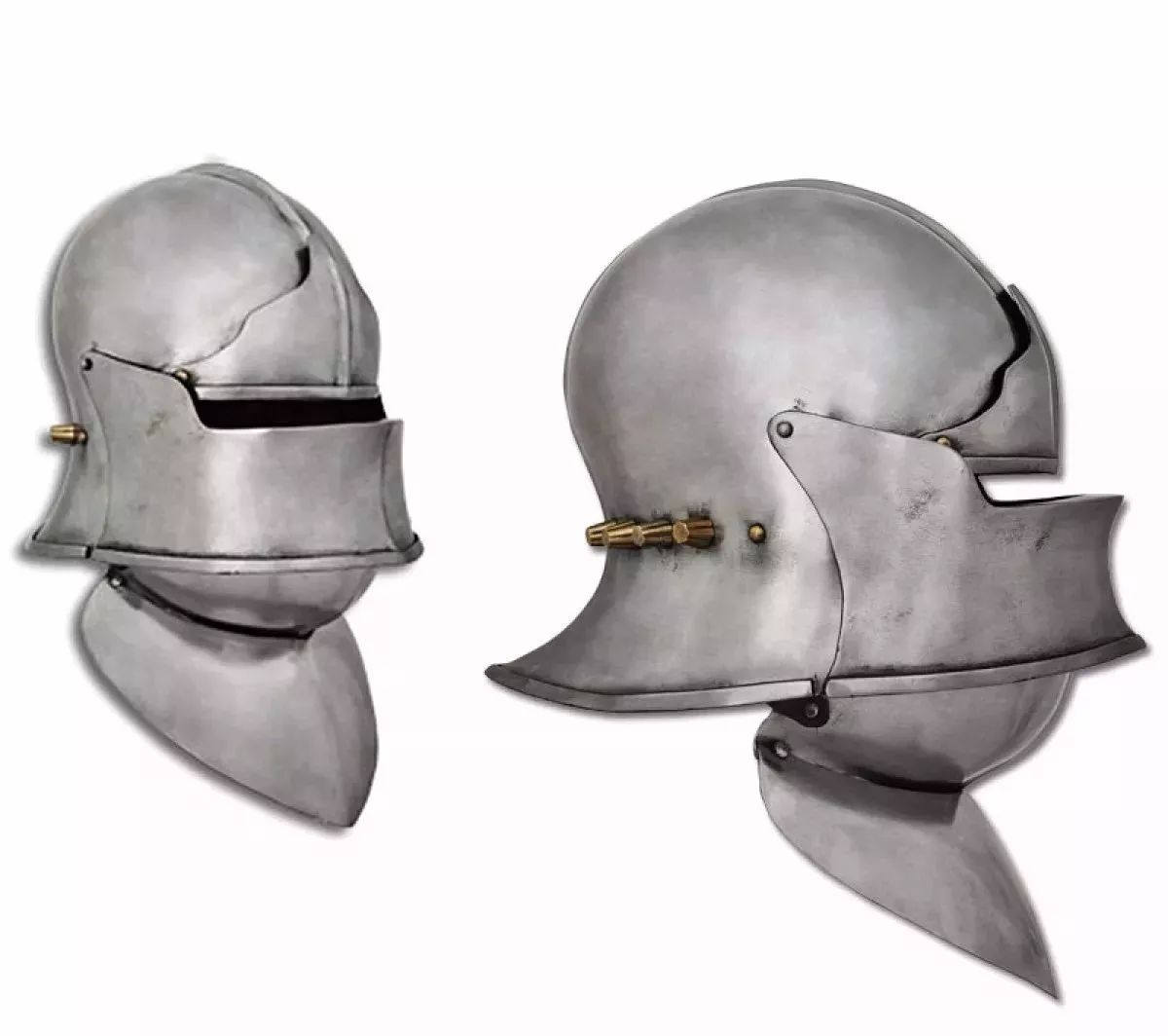 消防员头盔的前身,启发现代军队武备的中世纪防御装甲:轻盔