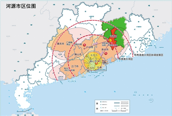 广东河源地理位置图图片