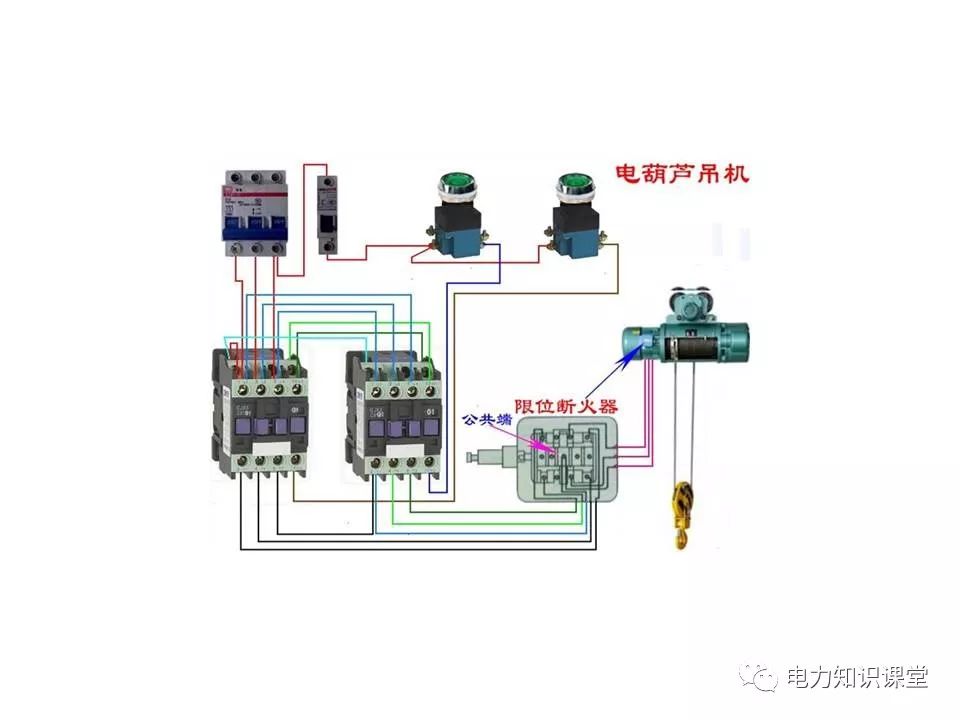 ba控制实物接线图 现场图片