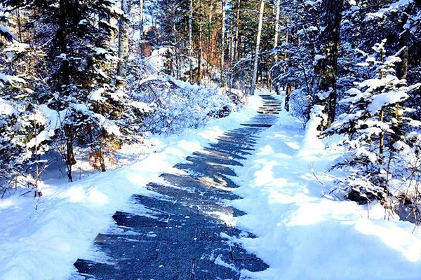 伊春有多處滑雪場,鐵力日月峽滑雪場,梅花山滑雪場,金山滑雪場等,可以