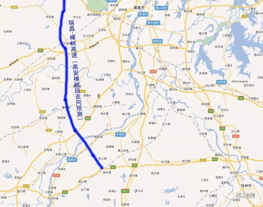 通山至武宁高速规划图图片