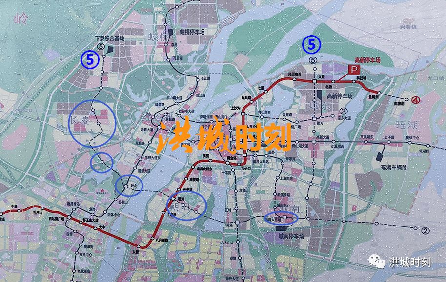 南昌地铁5号线地图图片