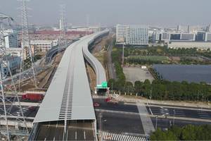 此外,中山南路地下通道,嘉闵高架(s32～莘松路)主线贯通,g318沪青平