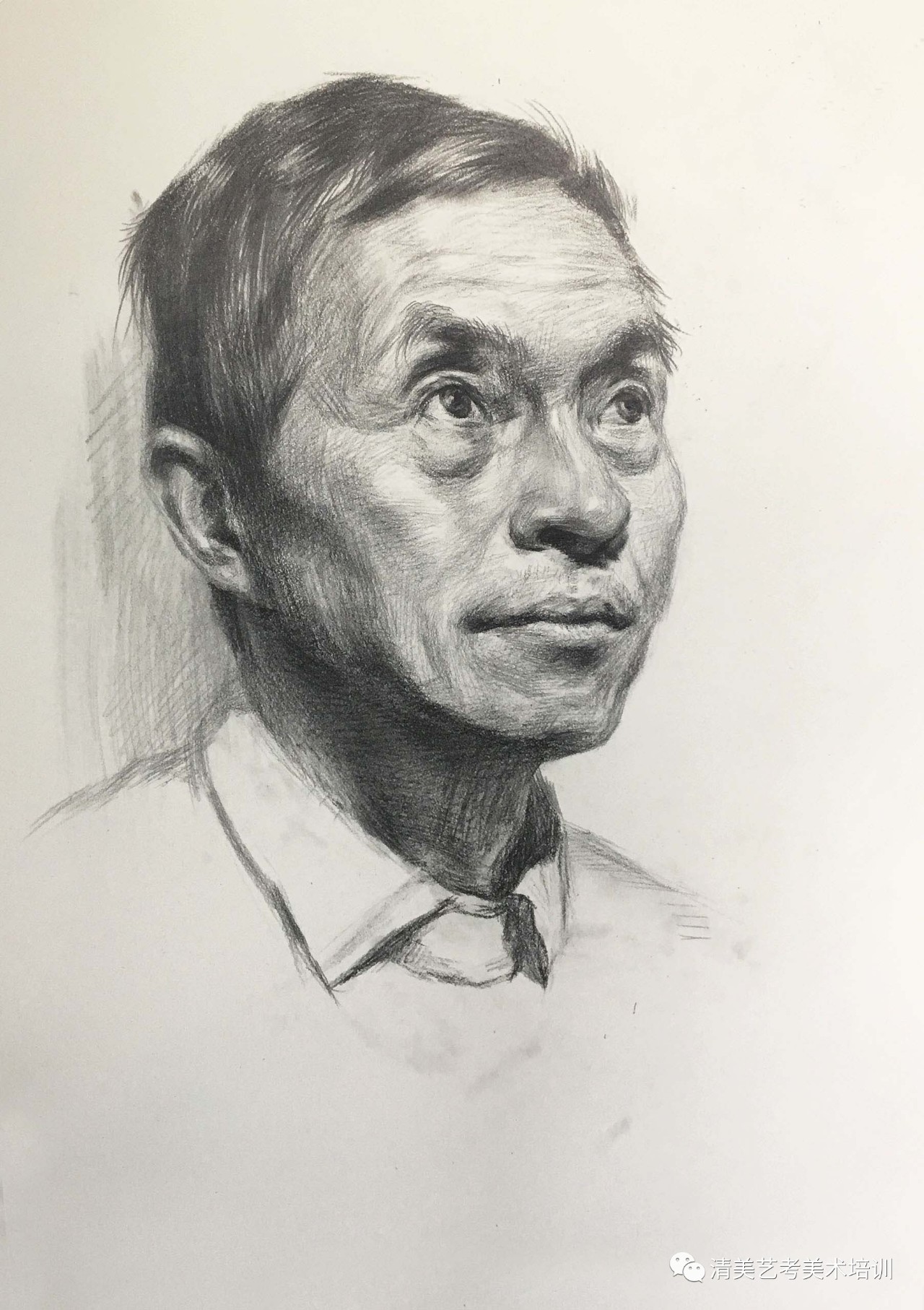 清美藝考素描老師耿京