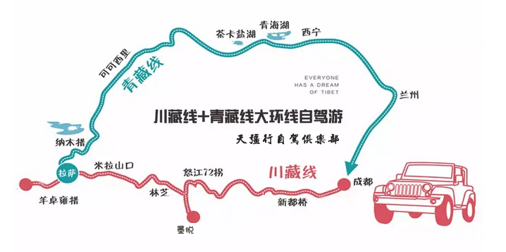 第二天:成都—康定—新都橋 第三天:新都橋—理塘—巴塘 第四天:巴塘