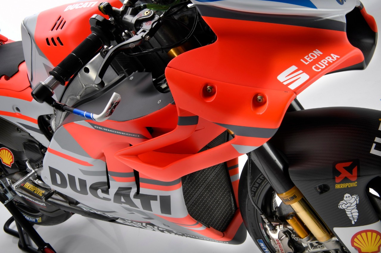 圖集:杜卡迪 motogp 工廠機器 gp18 細節特寫