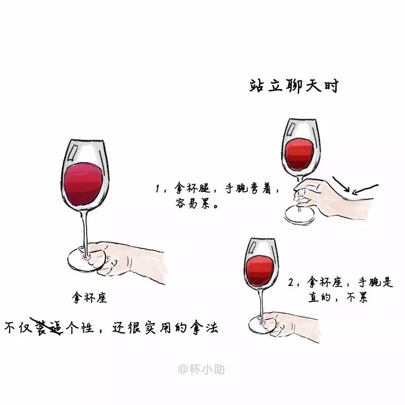 toewine课堂葡萄酒捧杯放低才是尊重的表现