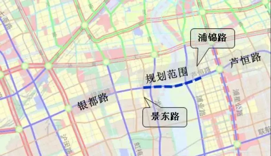 江浦路越江隧道平面图图片