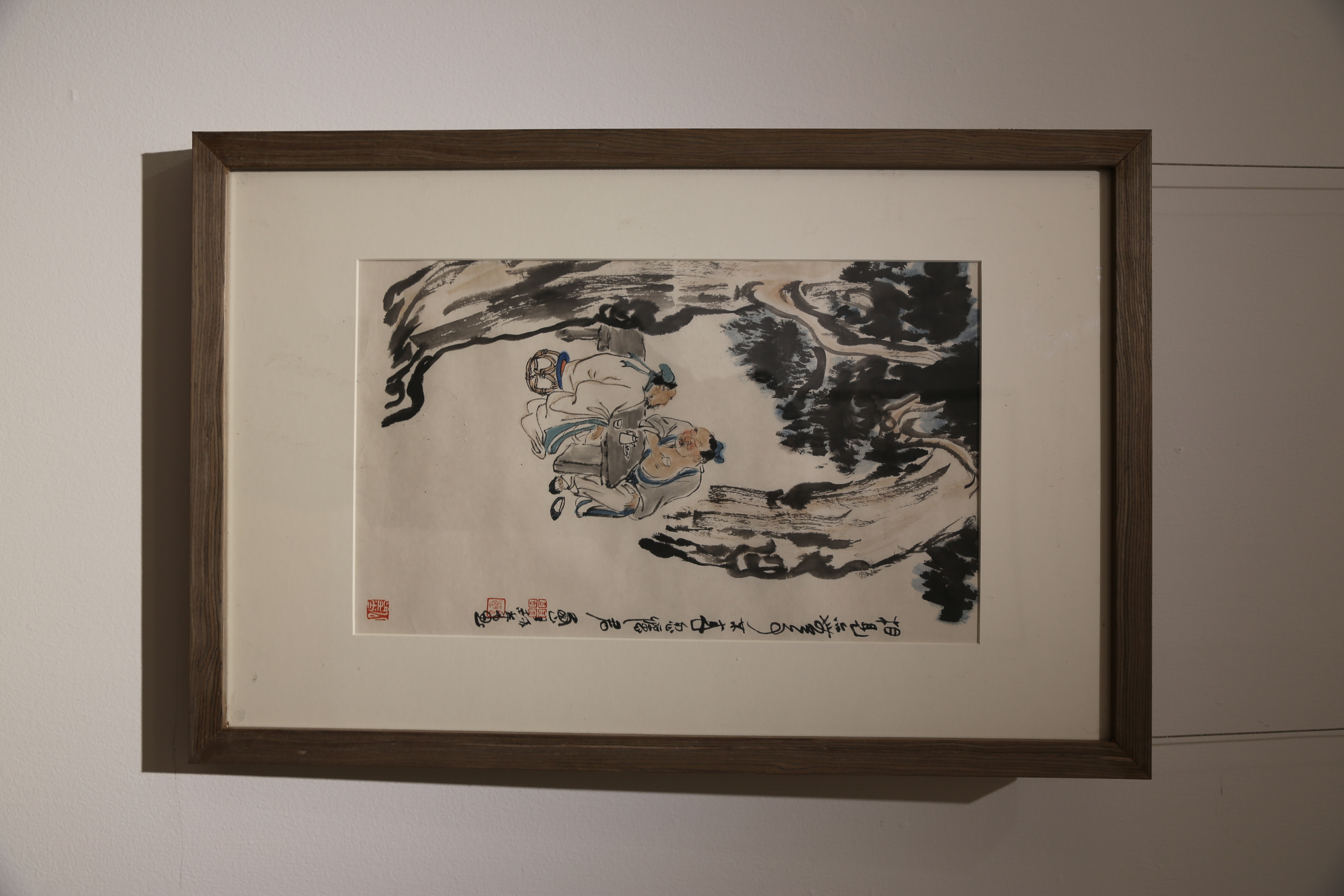 弘毅王赫赫中国画作品巡回展北京站在炎黄艺术馆开幕