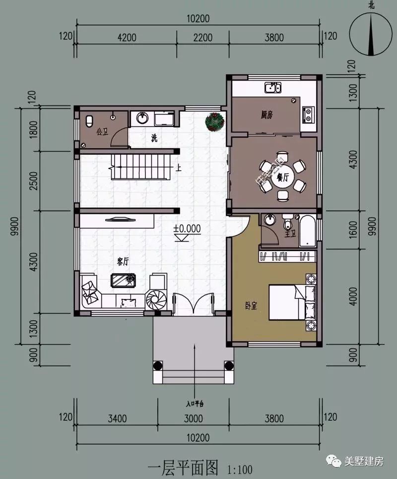 10x12米的農村宅基地房子該怎麼設計