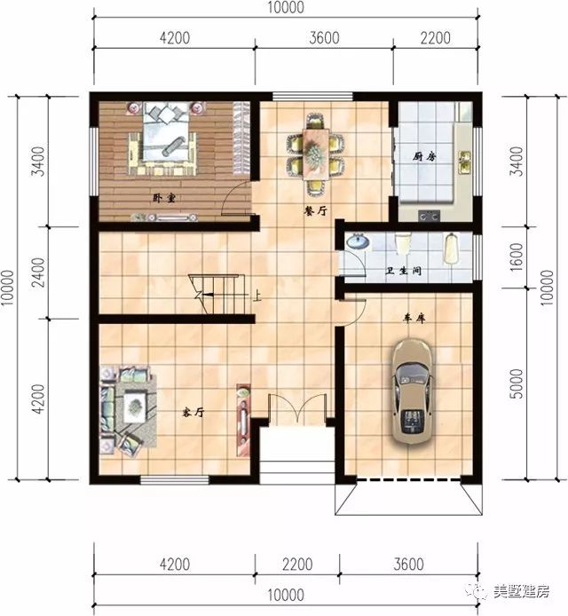 10x12米的農村宅基地房子該怎麼設計