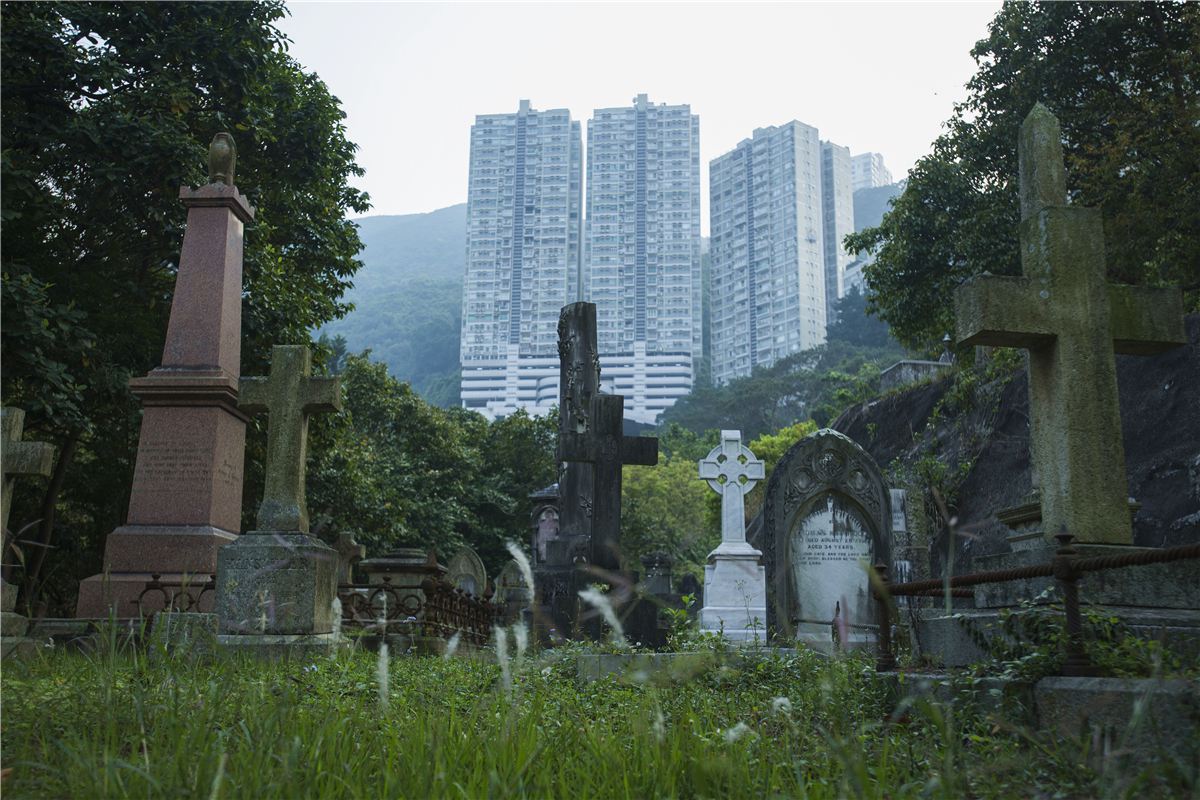 香港富豪坟场图片