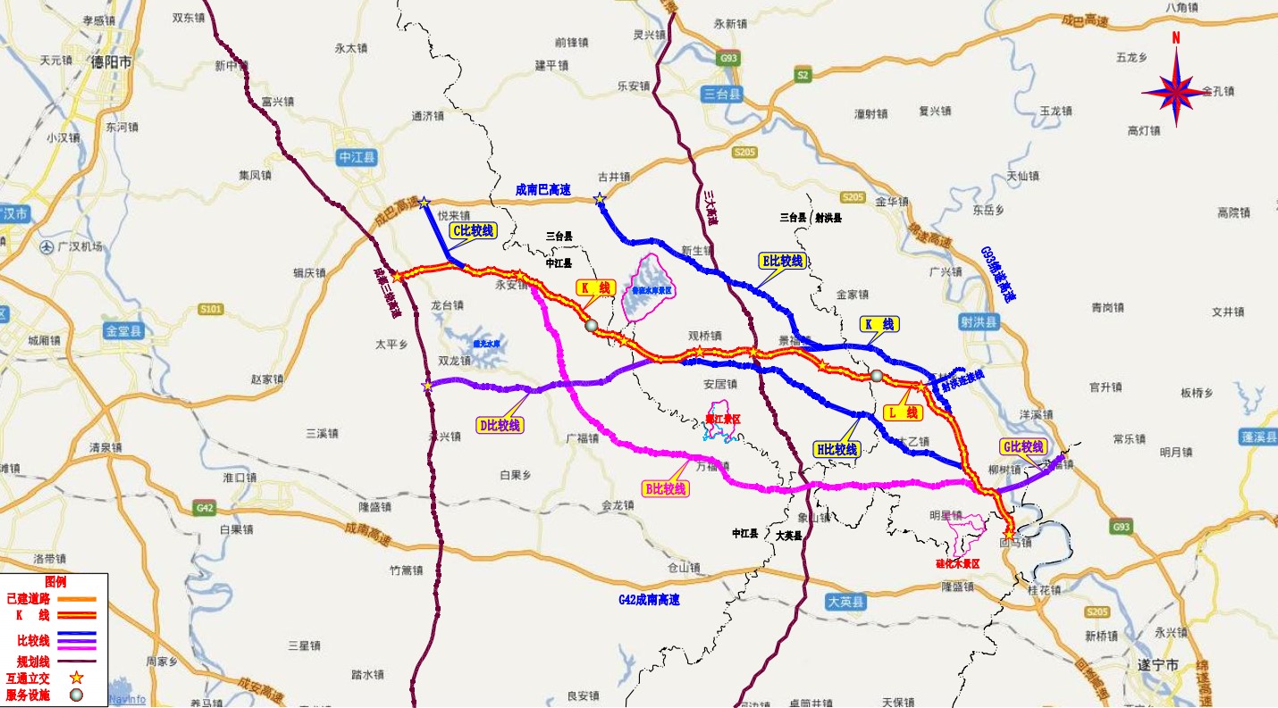 射洪终添西进成都新通道遂德高速公开招标预计2020年通车