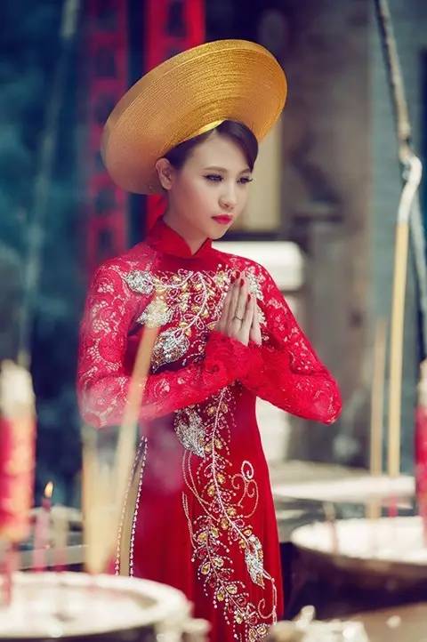 越南人打扮图片