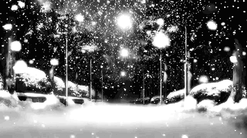 黑色下雪动态背景图图片