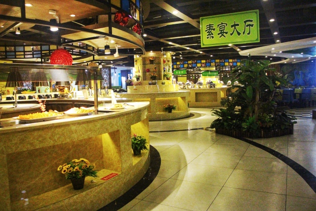 菩树——乐山首家大型素食自助餐厅,19元却能享受80多种菜品,开业以来