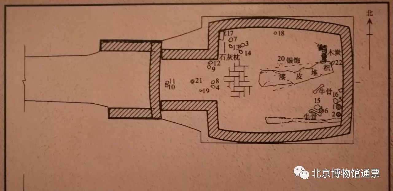 埋葬示意图图片