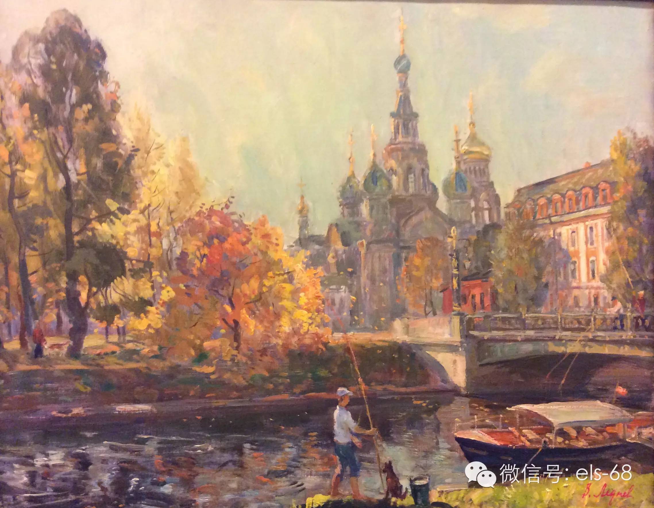 【艺术】俄罗斯人民艺术家瓦列里列德涅夫油画作品