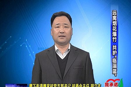 远离烟花爆竹共护临淄蓝安洪涛张庆金胡立志承诺