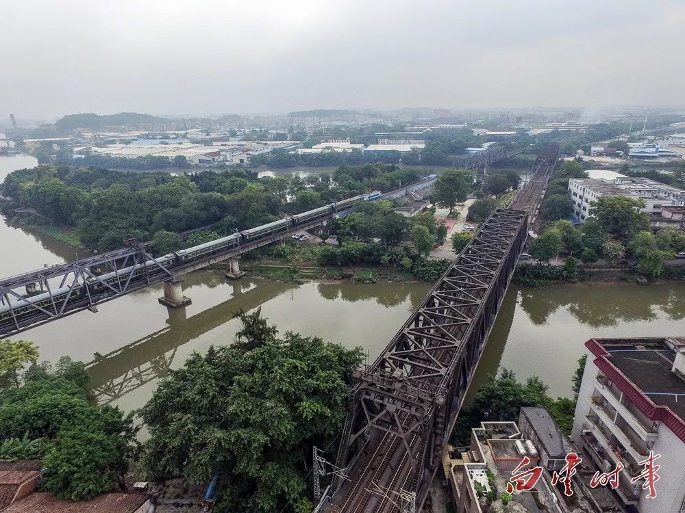 建設大田鐵路經濟產業園,以神山軌道交通裝備產業園,白雲火車站,大朗