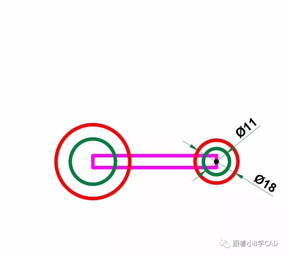 中點2繪製52長度×5寬度的矩形矩形命令(rec)或直線(l)1圖中角度關係