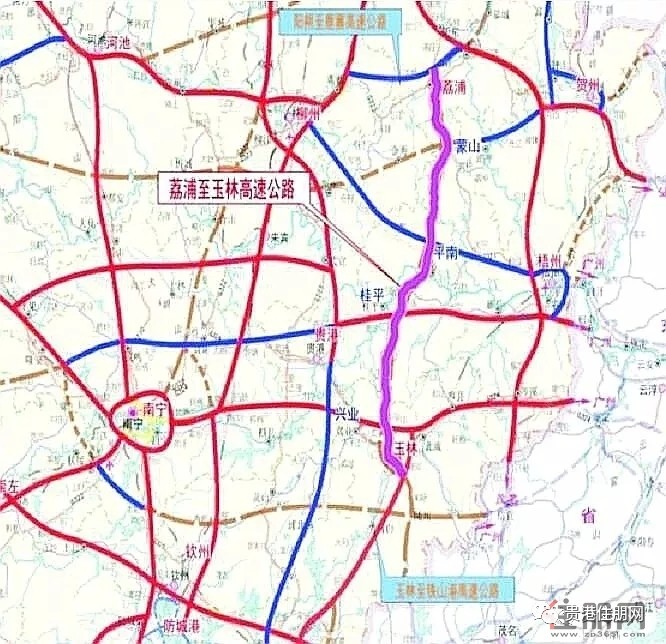 贵港又新建高速公路!双向4车道直通桂林荔浦!