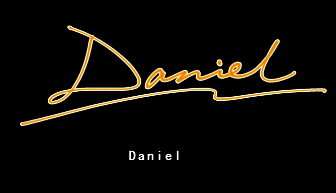 Daniel签名图片