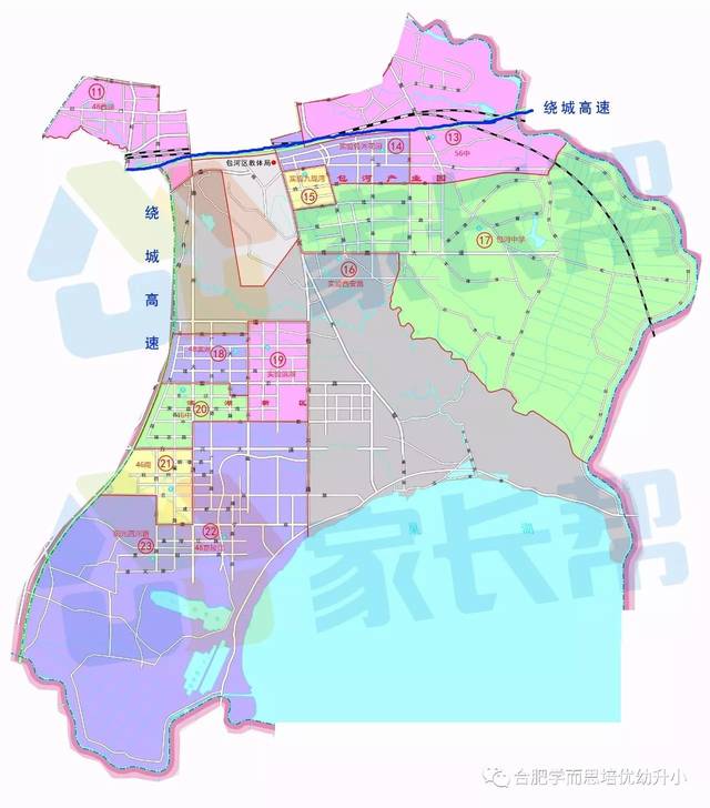 合肥滨湖新区详细图图片