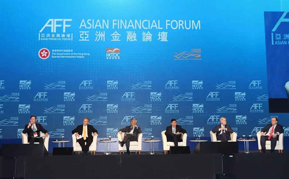 2018亚洲金融论坛aff在香港举行绿之韵集团董事长胡国安受邀出席