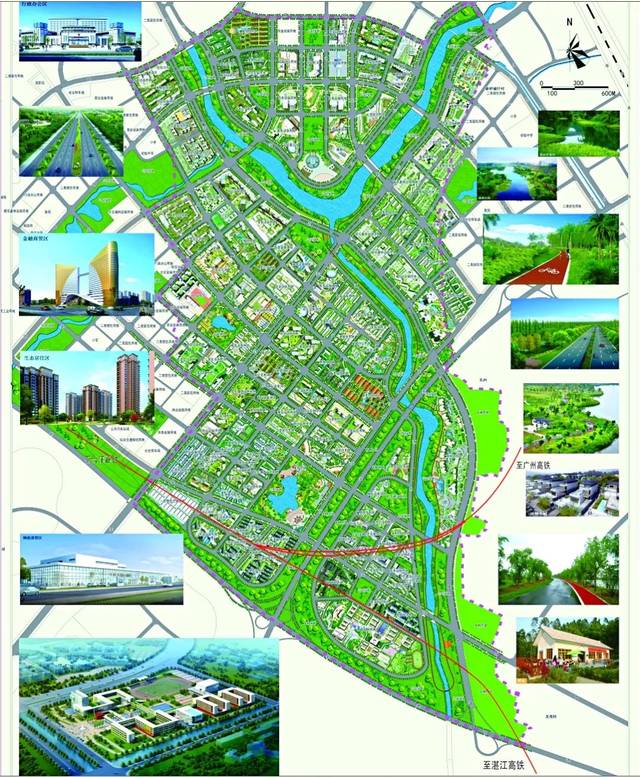 遂溪新城建设规划图↑ ↓遂溪正努力建设成为宜居宜业宜商宜游的水