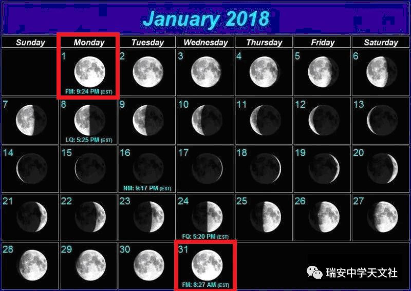 定州1月31日晚超级血色蓝月亮错过再等150年