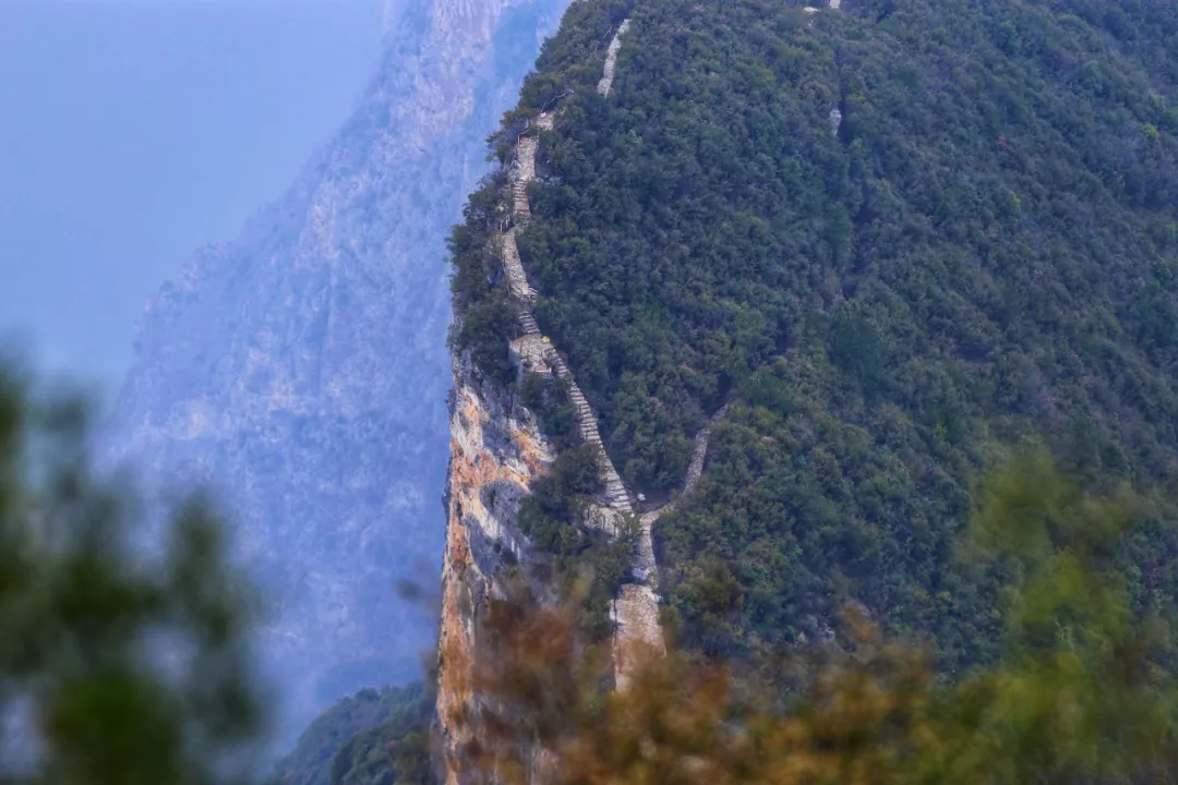 徒步危石鸟道,登临三峡之巅