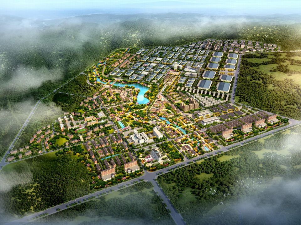 项目位于四川省资阳市乐至县西郊园区,鞋业小镇规划用地面积5平方公里