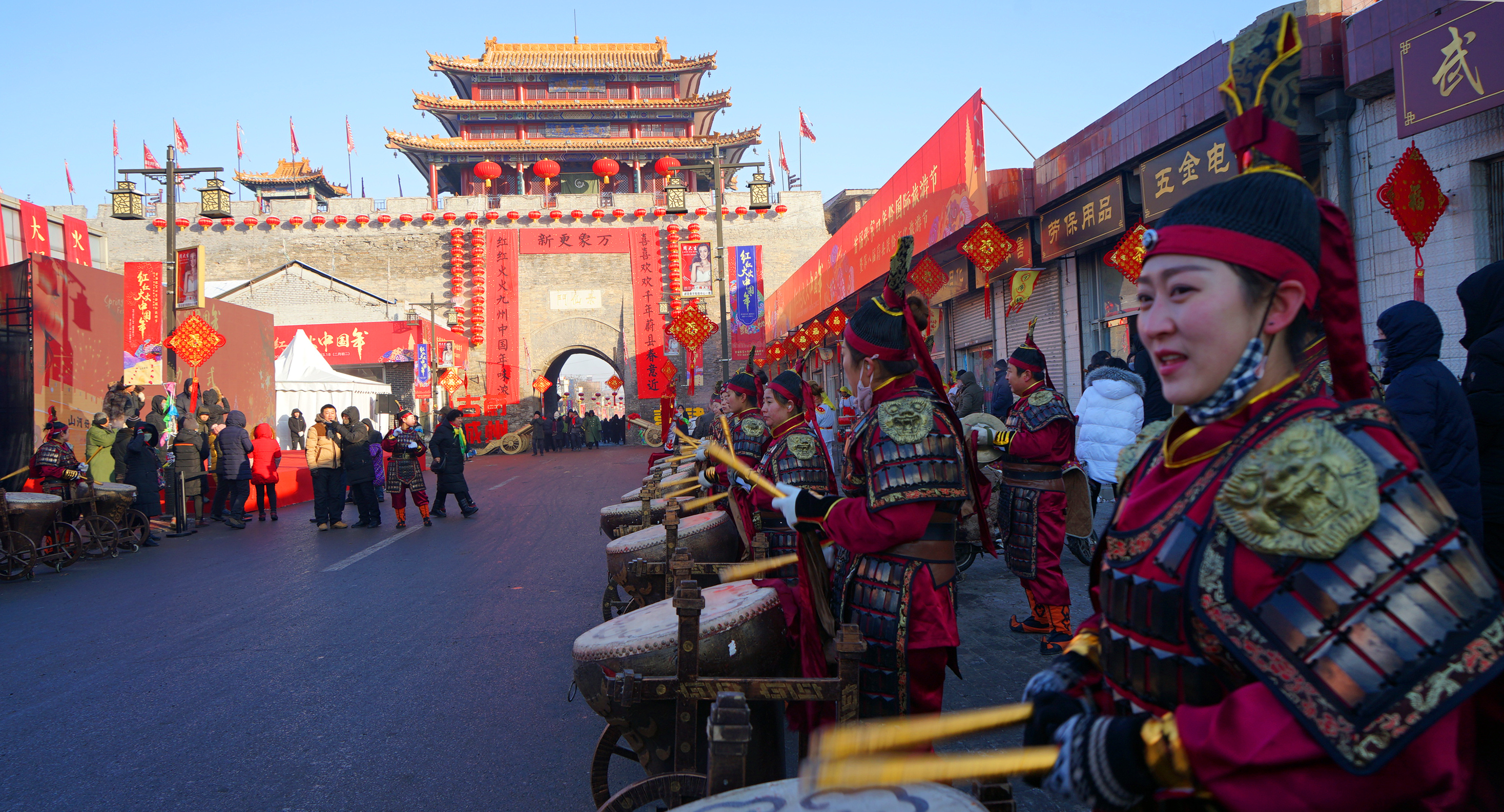 首届张家口年俗国际旅游节暨第八届蔚县民俗文化旅游节启幕