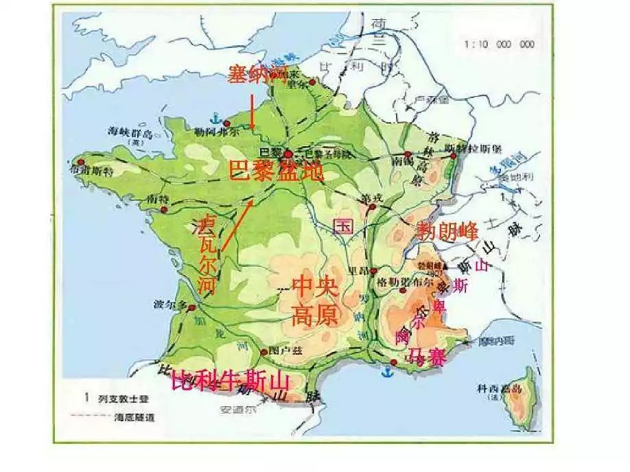 从地缘格局上来看,巴黎盆地可以说是法国的地缘核心区