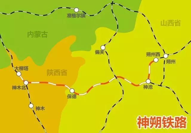 神朔铁路线路图图片