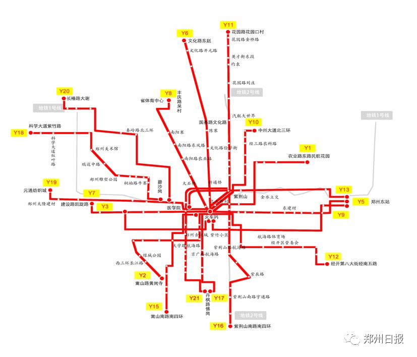 郑州新规划28条夜班公交线路1月30日开通运营附完整线路