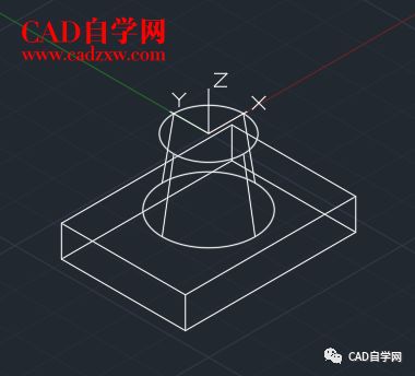 cad三维实战练习1及建模详细过程