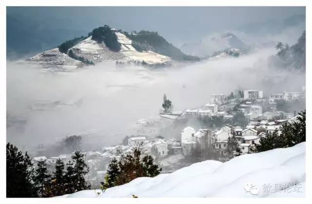 歙縣各鄉鎮,社區認真做好雨雪天氣應對防範工作