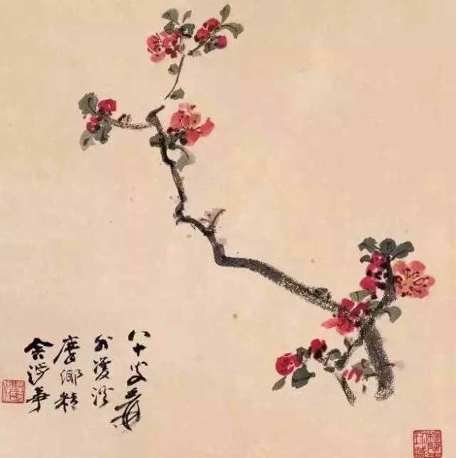 張大千《梅花圖》