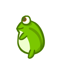 绿青蛙动图图片