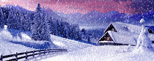 下雪动图 可爱 清晰图片