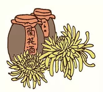 遍插茱萸少一人简笔画图片